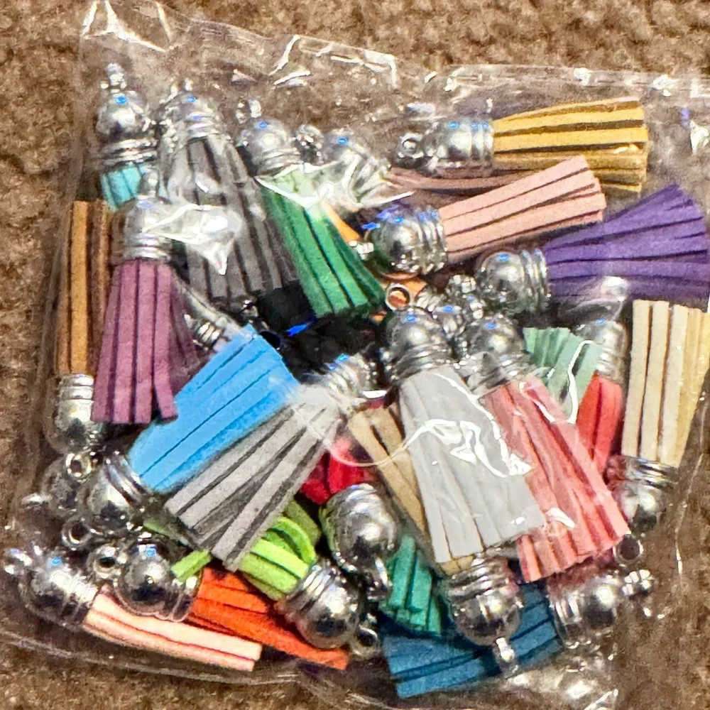 Craft Multicolor Keychain Kit with Thank You Stickers